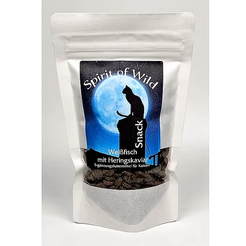 Spirit of Wild Friandises Chat Poisson Blanc au Caviar